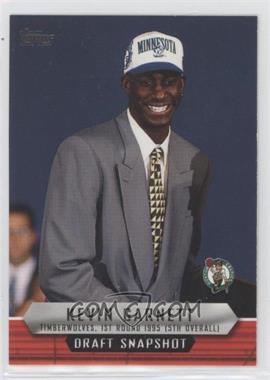 2009-10 Topps - Draft Snapshot #DS-KG - Kevin Garnett