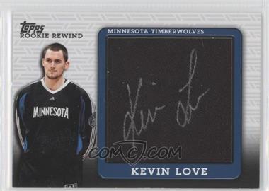 2009-10 Topps - Rookie Rewind Autographed Jumbo Relic #JJA-KL - Kevin Love /99