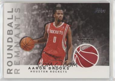 2009-10 Topps - Roundball Remnants - Patch #RR-AB - Aaron Brooks /50