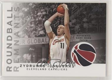 2009-10 Topps - Roundball Remnants - Patch #RR-ZI - Zydrunas Ilgauskas /50