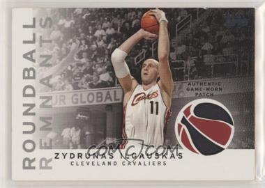 2009-10 Topps - Roundball Remnants - Patch #RR-ZI - Zydrunas Ilgauskas /50