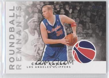 2009-10 Topps - Roundball Remnants #RR-CK - Chris Kaman