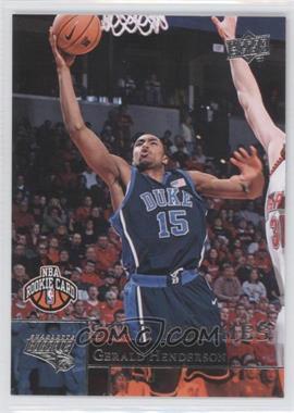 2009-10 Upper Deck - [Base] #229 - Star Rookies - Gerald Henderson