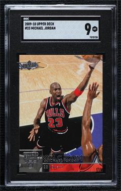 2009-10 Upper Deck - [Base] #23 - Michael Jordan [SGC 9 MINT]