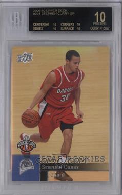 2009-10 Upper Deck - [Base] #234 - Star Rookies - Stephen Curry [BGS 10 BLACK LABEL]