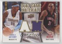 Carmelo Anthony, Shawn Marion [Good to VG‑EX] #/150