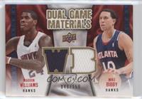 Mike Bibby, Marvin Williams #/150