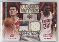 Hakeem Olajuwon, Yao Ming #/150