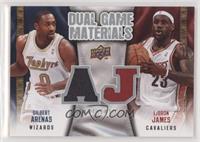 Gilbert Arenas, LeBron James