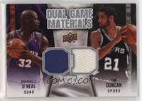 Tim Duncan, Shaquille O'Neal