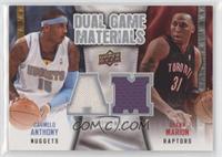 Carmelo Anthony, Shawn Marion [EX to NM]