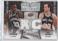 Manu Ginobili, David Robinson