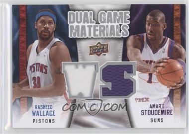 2009-10 Upper Deck - Dual Game Materials #DG-WS - Amare Stoudemire, Rasheed Wallace