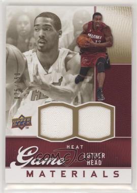 2009-10 Upper Deck - Game Materials - Gold #GJ-HE - Luther Head /150
