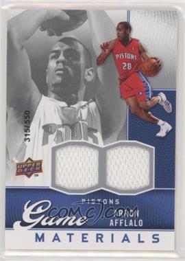 2009-10 Upper Deck - Game Materials #GJ-AA - Arron Afflalo /550