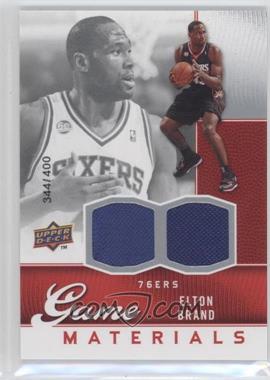 2009-10 Upper Deck - Game Materials #GJ-EB - Elton Brand /400