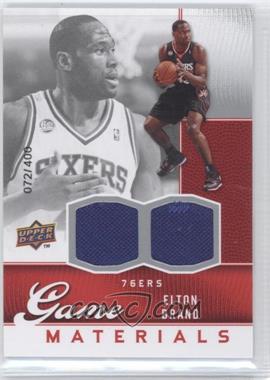 2009-10 Upper Deck - Game Materials #GJ-EB - Elton Brand /400