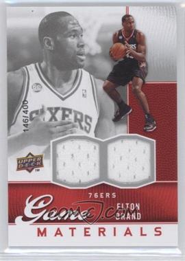 2009-10 Upper Deck - Game Materials #GJ-EB - Elton Brand /400