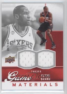 2009-10 Upper Deck - Game Materials #GJ-EB - Elton Brand /400