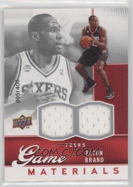 2009-10 Upper Deck - Game Materials #GJ-EB - Elton Brand /400