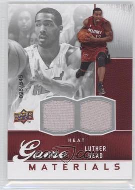 2009-10 Upper Deck - Game Materials #GJ-HE - Luther Head /545