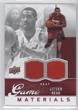 2009-10 Upper Deck - Game Materials #GJ-HE - Luther Head /545