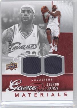 2009-10 Upper Deck - Game Materials #GJ-LJ - LeBron James /545