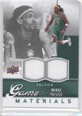 2009-10 Upper Deck - Game Materials #GJ-MM - Mikki Moore /550