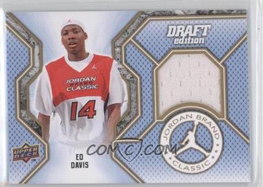 2009-10 Upper Deck - Jordan Brand Classic Memorabilia #JC-ED - Ed Davis