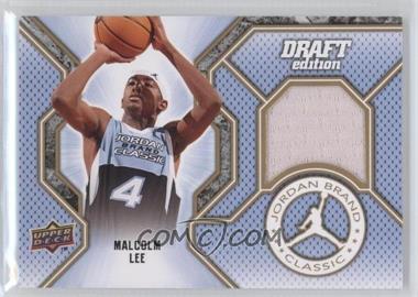 2009-10 Upper Deck - Jordan Brand Classic Memorabilia #JC-LE - Malcolm Lee