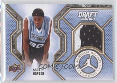 2009-10 Upper Deck - Jordan Brand Classic Memorabilia #JC-SH - Scotty Hopson