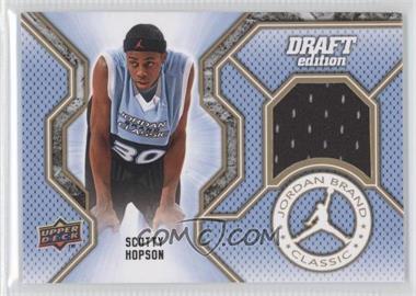 2009-10 Upper Deck - Jordan Brand Classic Memorabilia #JC-SH - Scotty Hopson