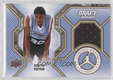 2009-10 Upper Deck - Jordan Brand Classic Memorabilia #JC-SH - Scotty Hopson