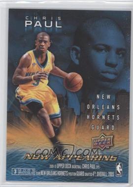 2009-10 Upper Deck - Now Appearing #NA-16 - Chris Paul
