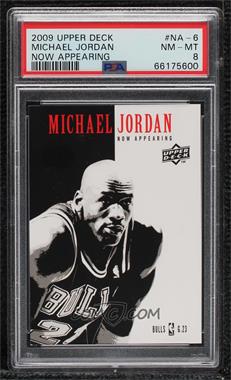 2009-10 Upper Deck - Now Appearing #NA-6 - Michael Jordan [PSA 8 NM‑MT]