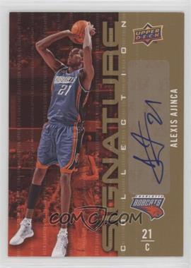 2009-10 Upper Deck - Signature Collection #1 - Alexis Ajinca