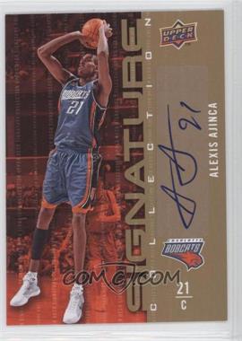 2009-10 Upper Deck - Signature Collection #1 - Alexis Ajinca