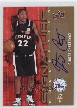 2009-10 Upper Deck - Signature Collection #178 - Dionte Christmas