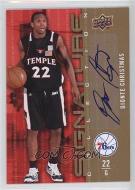 2009-10 Upper Deck - Signature Collection #178 - Dionte Christmas