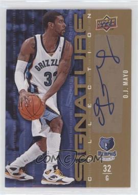 2009-10 Upper Deck - Signature Collection #61 - O.J. Mayo