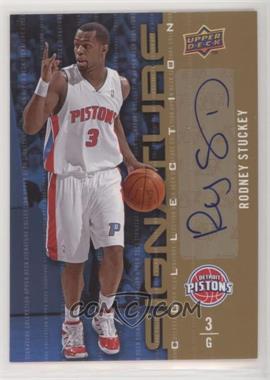 2009-10 Upper Deck - Signature Collection #87 - Rodney Stuckey