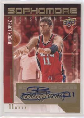 2009-10 Upper Deck - Sophomore Sensations - Autographs #SS-BL - Brook Lopez /199