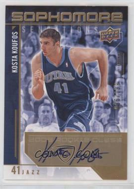 2009-10 Upper Deck - Sophomore Sensations - Autographs #SS-KK - Kosta Koufos /199