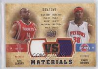 Carl Landry, Kwame Brown #/150