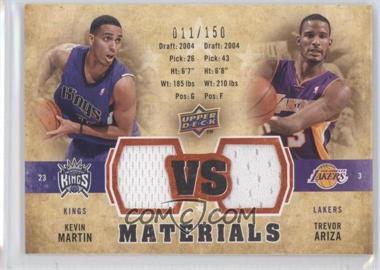 2009-10 Upper Deck - VS Dual Materials - Bronze #VS-KT - Kevin Martin, Trevor Ariza /150