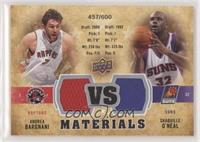 Shaquille O'Neal, Andrea Bargnani #/600