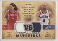 Luis Scola, Carlos Boozer #/600