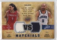 Luis Scola, Carlos Boozer #/600