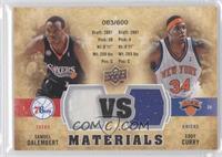 Eddy Curry, Samuel Dalembert #/600