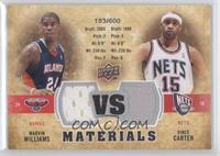 Vince Carter, Marvin Williams #/600